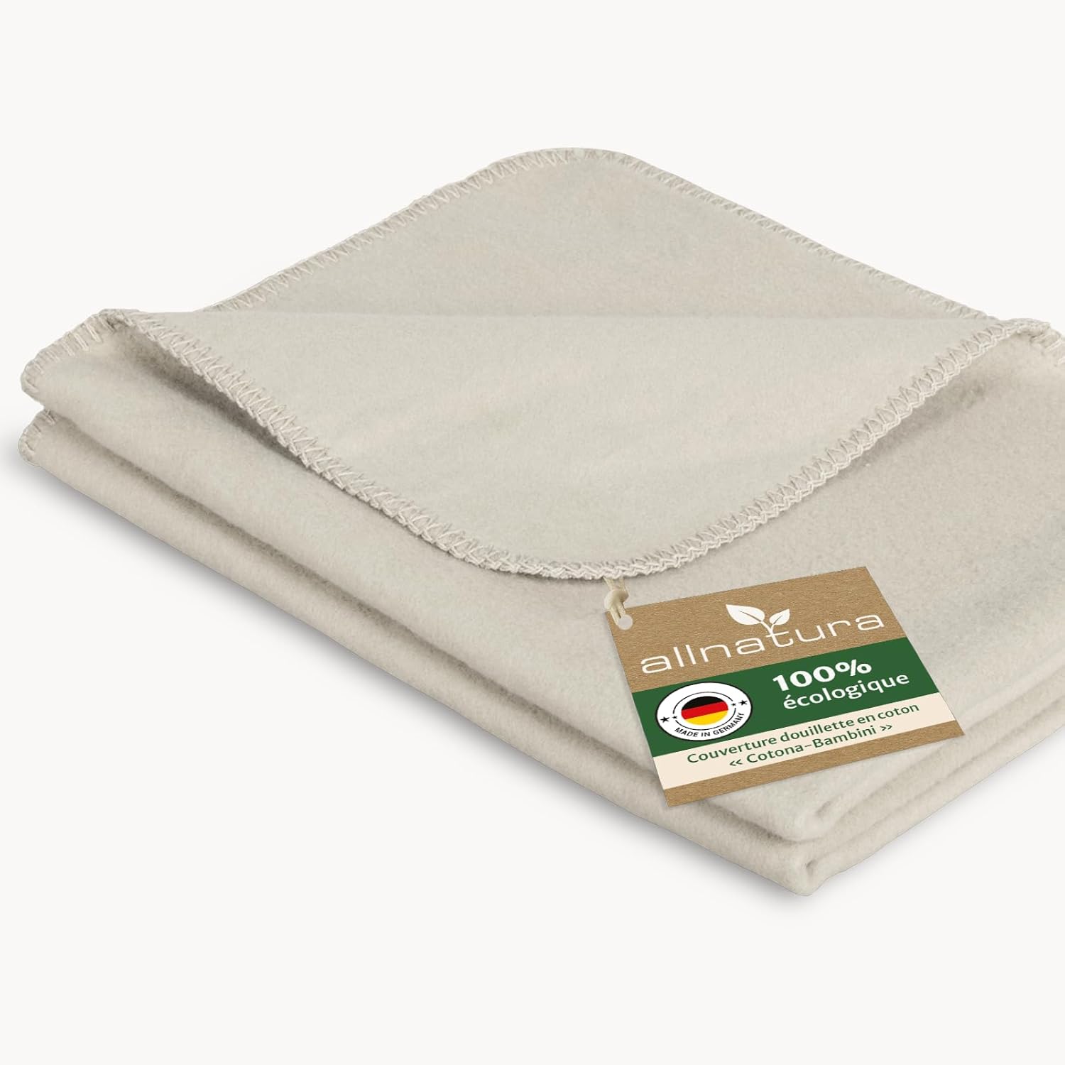 Plaid en coton allnatura